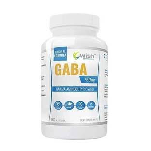 WISH Pharmaceutical ГАМК 750 мг, 60 капсул