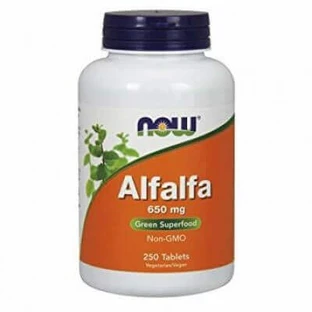Now Alfalfa 650 мг, 250 таблеток