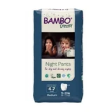 BAMBO Dreamy Night Pants BOYS&GIRLS 4-7 лет (M 15-35кг) Подгузники, 10шт
