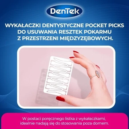 Карманные зубочистки DENTEK, 33 шт.: цены и характеристики