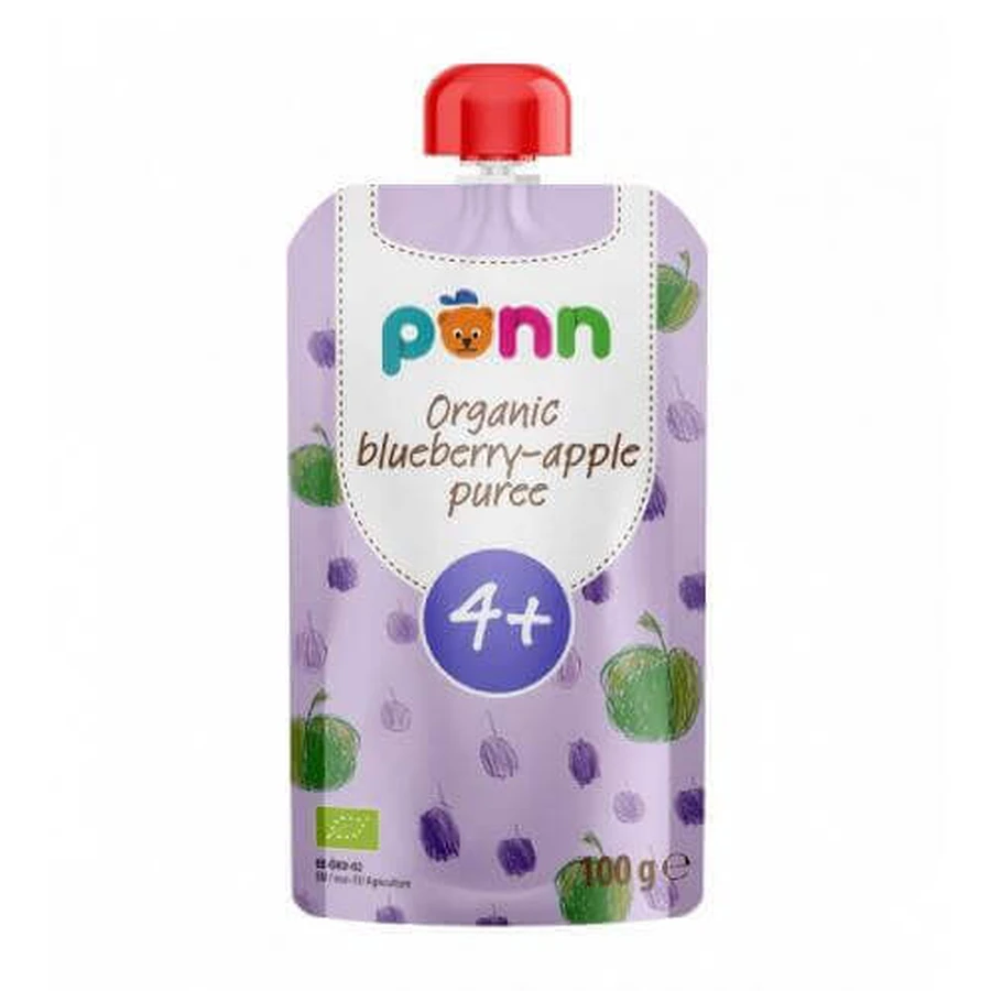 SALVEST PÕNN BIO Яблочно-ягодное пюре, 100 г: цены и характеристики