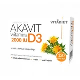 ВИТАДИТ АКАВИТ Витамин D3 2000 МЕ, 120 капсул (блистер)