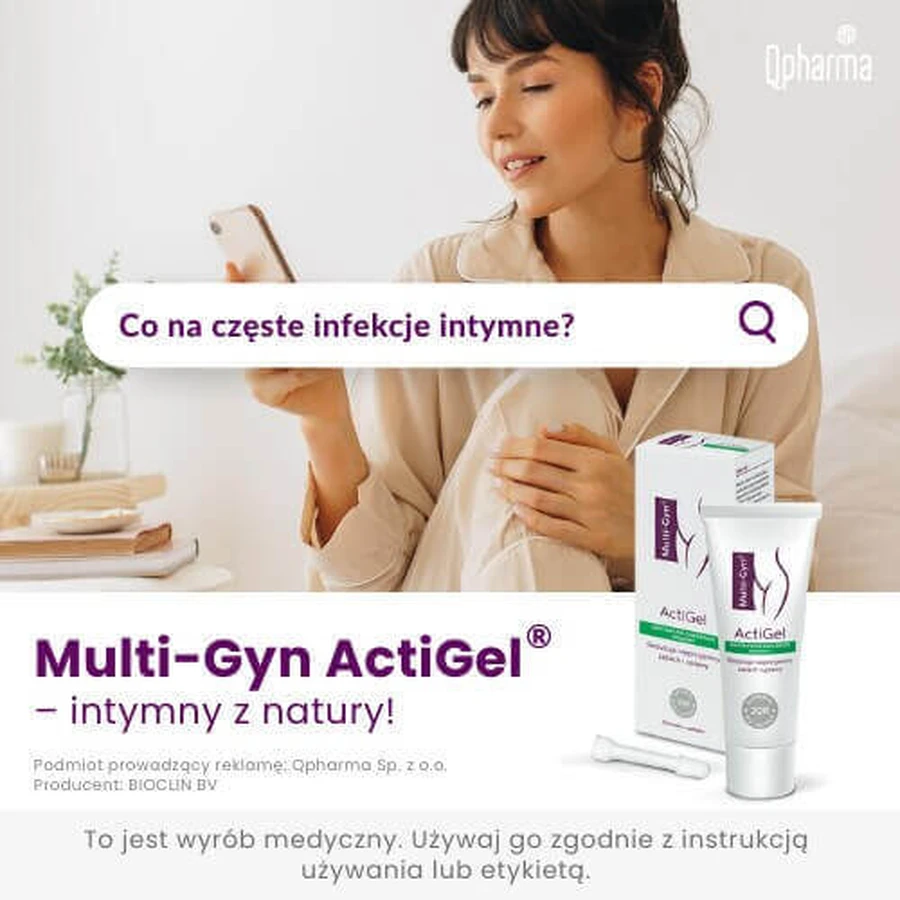 MULTI-GYN ACTIGEL Гель - 50 мл: ціни та характеристики