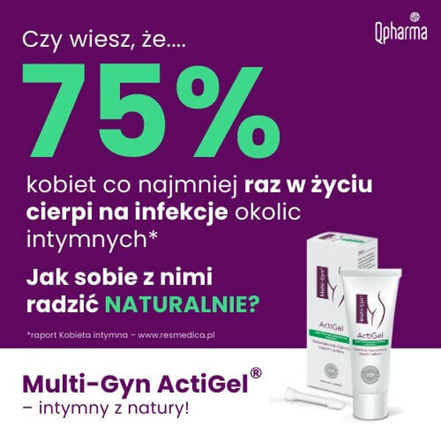 MULTI-GYN ACTIGEL Гель - 50 мл: ціни та характеристики