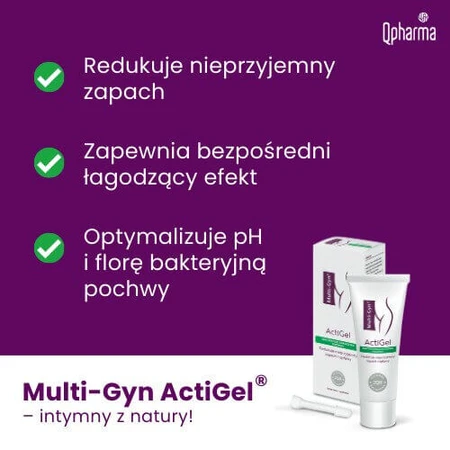 MULTI-GYN ACTIGEL Гель - 50 мл: ціни та характеристики
