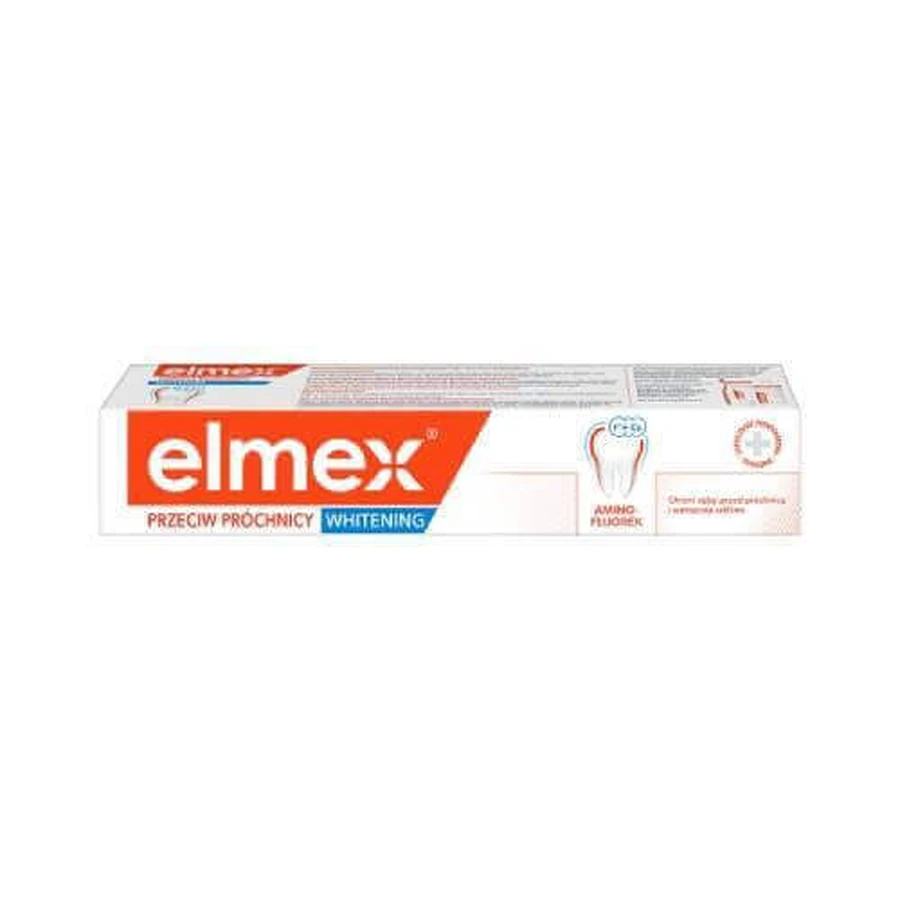 ELMEX Gentle White зубная паста против кариеса, отбеливающая, 75 мл: цены и характеристики