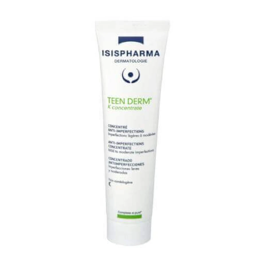 ISISPHARMA Teen Derm K Concentrate Сироватка для жирної та схильної до акне шкіри, 30 мл: ціни та характеристики