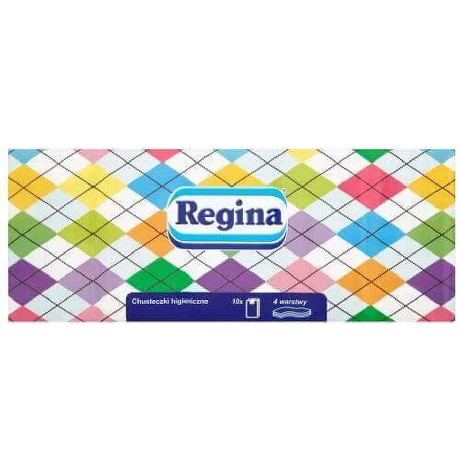 Серветки REGINA 4-шарові, 10 упаковок по 9 шт.: ціни та характеристики