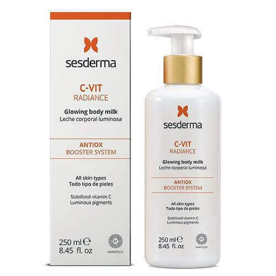Молочко для тела SESDERMA C-VIT Radiance, 250 мл: цены и характеристики