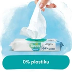 PAMPERS вологі серветки harmonie aqua, 48шт без пластику: ціни та характеристики