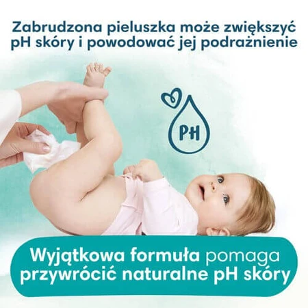 PAMPERS вологі серветки harmonie aqua, 48шт без пластику: ціни та характеристики