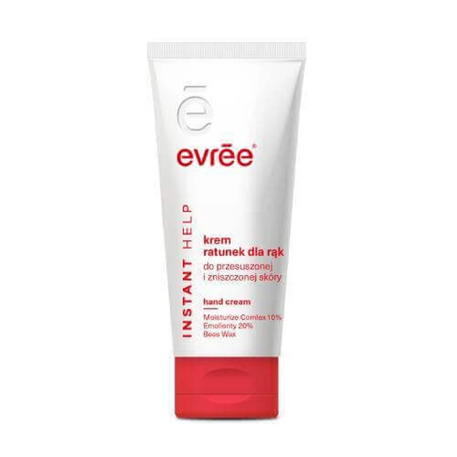 Крем Evree Instant Help Hand Rescue для сухої та пошкодженої шкіри, 75 мл: ціни та характеристики