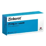 Зінкорот 0,025 г Zn2+ 20 таблеток