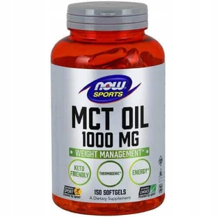 NOW SPORTS MCT Oil 1000 мг, 150 капс.