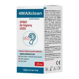 4WAXclean Спрей для гигиены ушей, 20 мл