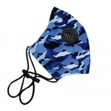 Бавовняна маска Olmed Moro Blue +1 фільтр розмір S/M