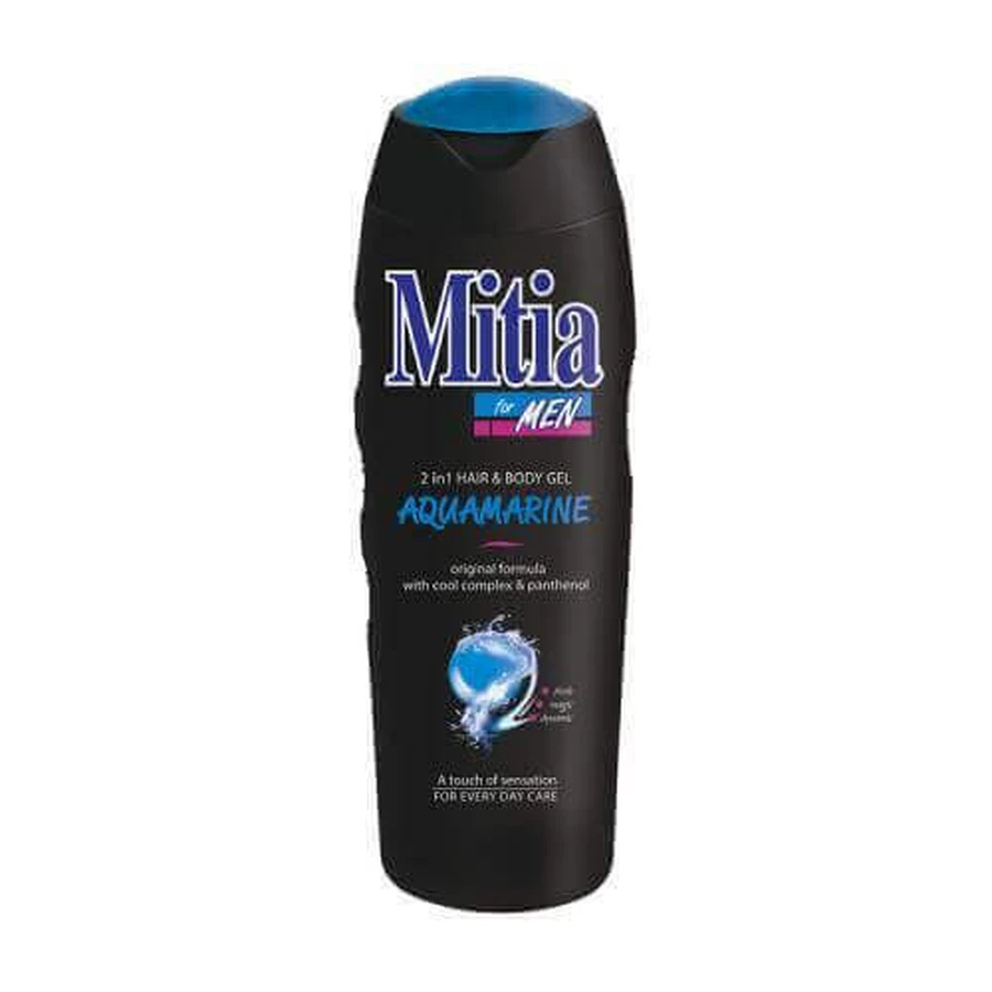 MITIA For Men Гель для душа и шампунь 2в1 Аквамарин, 400 мл: цены и характеристики