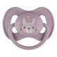 Canpol Babies Пустышка резиновая 6-18м Животные розовая 22/594, 1 шт