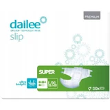 Анатомические подгузники DAILEE Slip Premium Super L/XL, 30 шт.