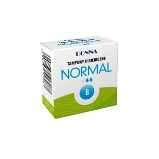Нормальные гигиенические тампоны DONNA - 8 штук
