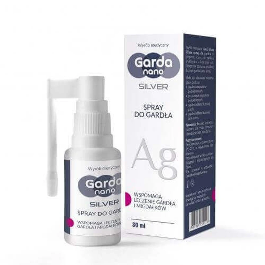 Спрей для горла Garda Nano Silver, 30 мл: ціни та характеристики