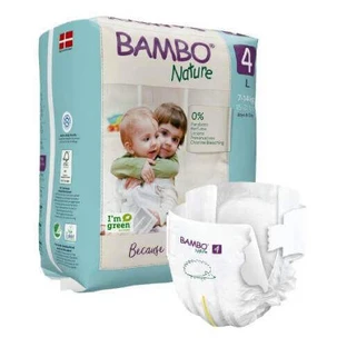 Подгузники BAMBO Nature 4 (L 7-14 кг), 24 шт.