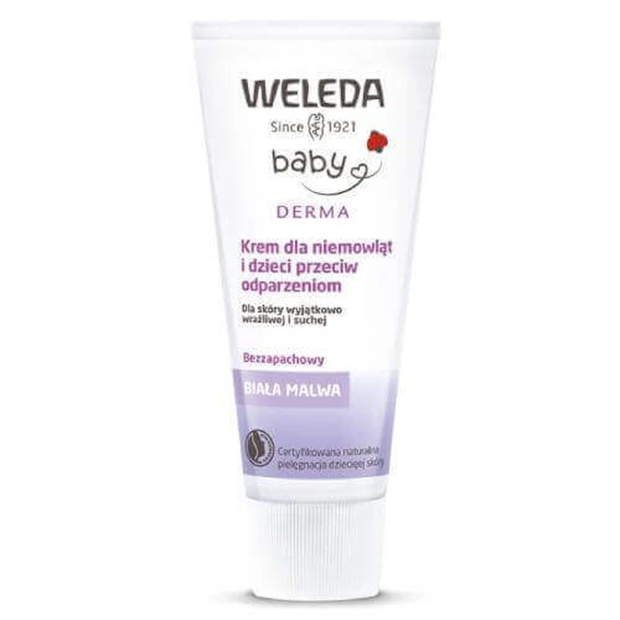 WELEDA Baby Крем проти опіків для немовлят та дітей з білою мальвою, 50мл: ціни та характеристики