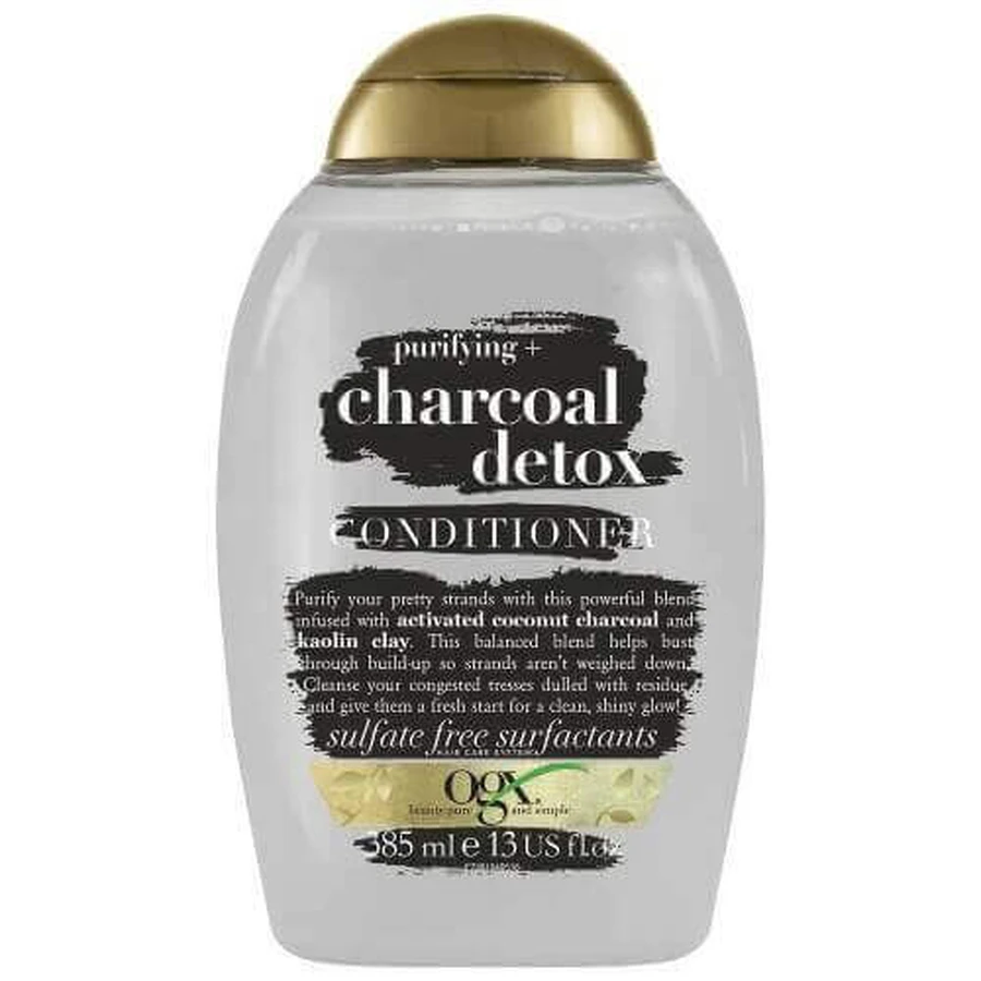OGX Purifying + Charcoal detox Очищающий кондиционер для волос, 385 мл: цены и характеристики