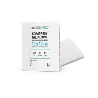 PASOMED Нестерильные компрессы 13N 8W 10 см x 10 см, 100 шт.