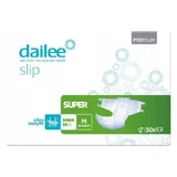 Анатомические подгузники DAILEE Slip Premium Super M, 30 шт.