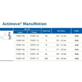 Бандаж для зап'ястя Actimove Professional Line з посиленням та медичною компресією (XL) правий білий