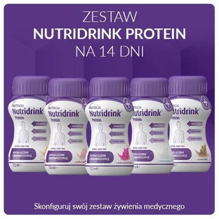 Набір протеїнів Nutridrink Protein на 14 днів (28 пляшок по 125 мл)