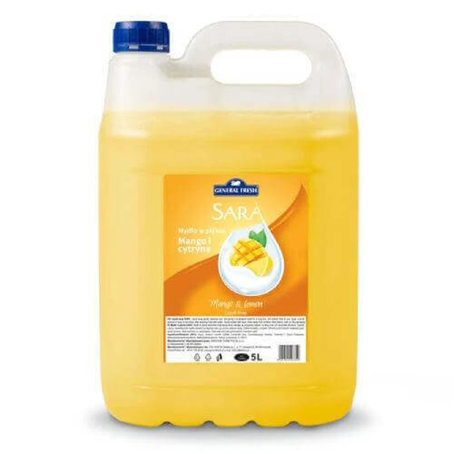 Жидкое мыло General Fresh Sara Манго и Лимон, 5 л: цены и характеристики