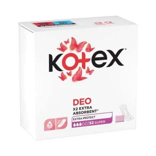 Гігієнічні прокладки KOTEX Super Deo, 52 шт.