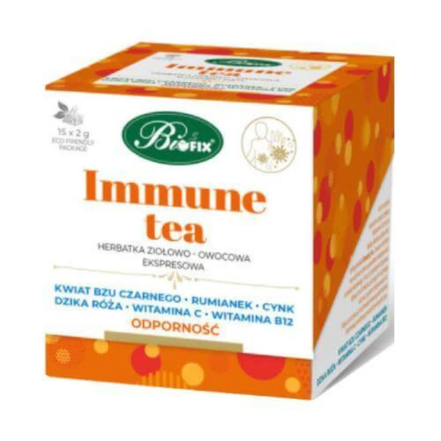 BiFix Immune Tea травяной и фруктовый чай, 15x2 г: цены и характеристики