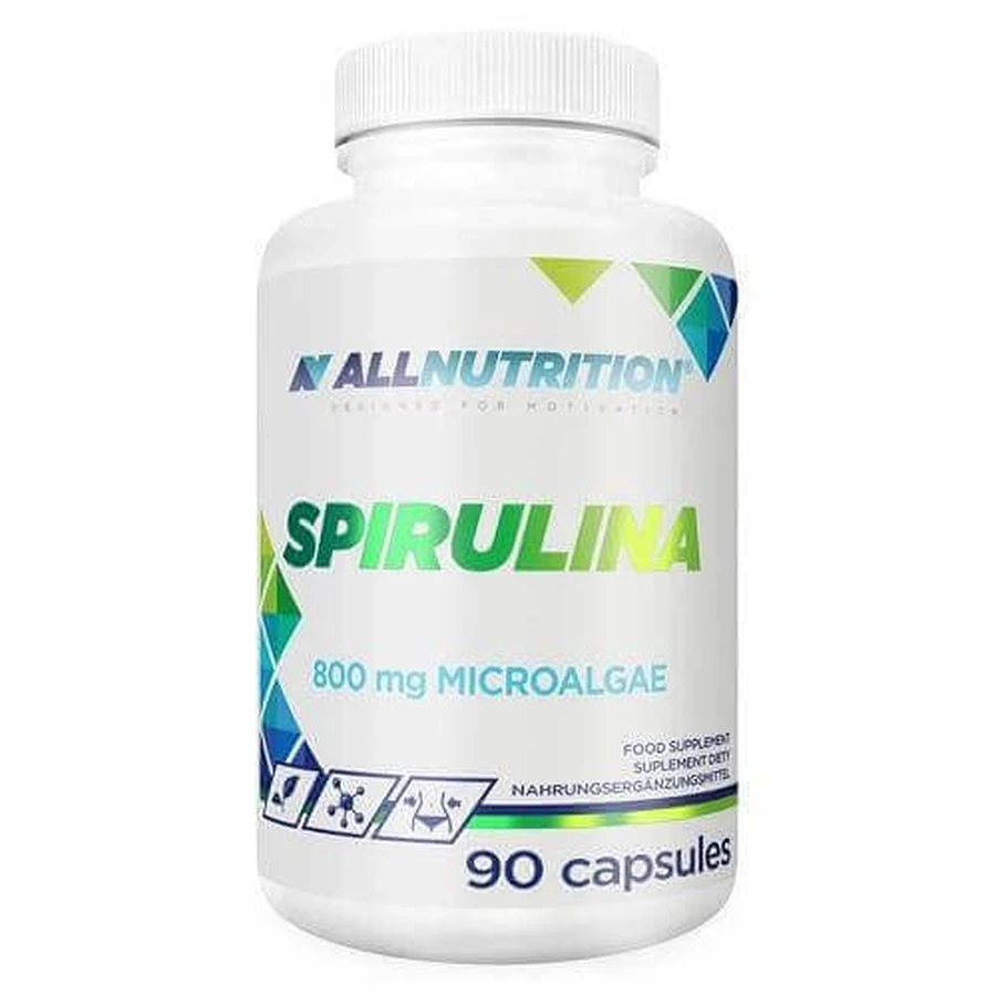 ALLNUTRITION - Спіруліна, 90 капсул: ціни та характеристики