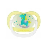 CANPOL BABIES Силіконова пустушка 0-6м анатомічна TOYS зелений 23/256