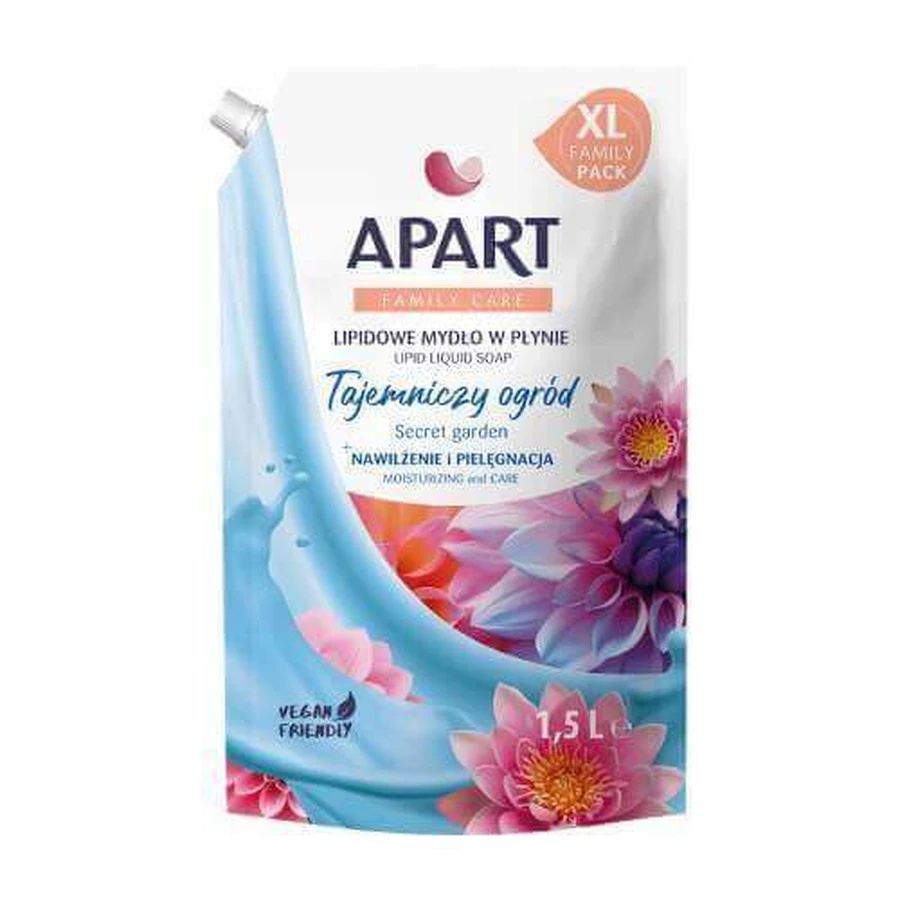 Жидкое мыло Apart Secret Garden Lipid, 1,5 л: цены и характеристики