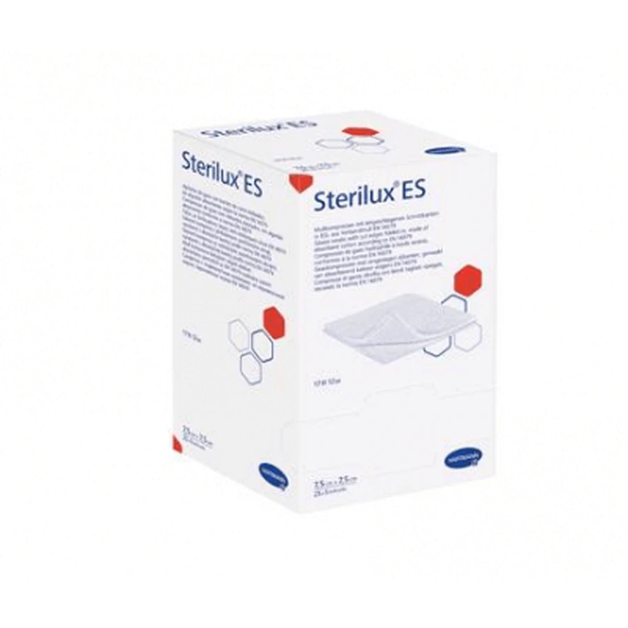 STERILUX ES Стерильные марлевые тампоны 7,5 см x 7,5 см, 25 x 2 шт.: цены и характеристики