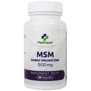 MedFuture MSM Organic Sulphur 500 мг, 60 капсул