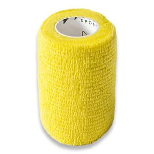 YellowBAND Когезивный бинт 7,5 см x 4,5 м желтый