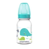 Пляшечка CANPOL BABIES LOVE & SEA вузька 0м+ - бірюзова, 120мл