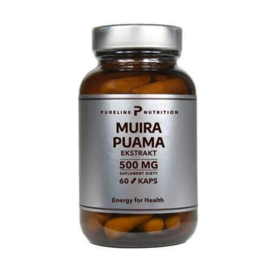 Pureline Nutrition Екстракт муйра пуама 500 мг, 60 капс.: ціни та характеристики