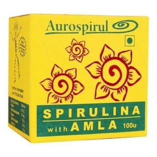 AUROSPIRUL Спіруліна з амлою, 100 капсул