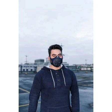 Olmed Спортивна маска темно-синя (1+1 фільтр) розмір XL, розроблена Анжелікою Юзефчик: ціни та характеристики