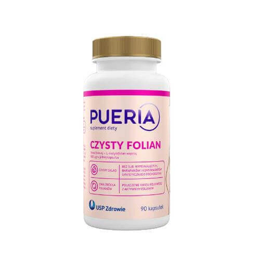 Pueria Pure Folate, 90 капс: цены и характеристики