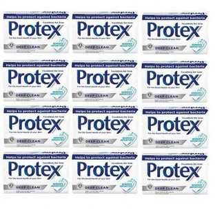 Набор из 12 антибактериальных мыл PROTEX Deep Clean, 90 г.