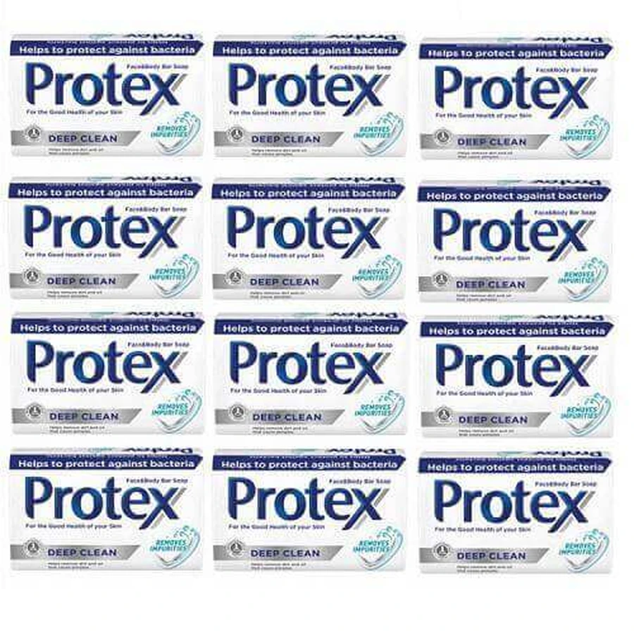 Набор из 12 антибактериальных мыл PROTEX Deep Clean, 90 г.: цены и характеристики