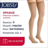 JOBST OPAQUE довгі компресійні панчохи CCL1 карамель, розмір 5 ZP