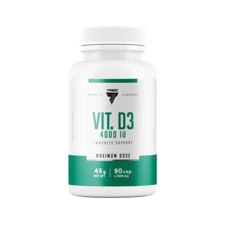 Trec Vitality Vit. D3 4000 МО, 90 капс.: ціни та характеристики